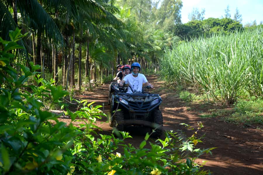 2-Hour Quad Bike Tour of the Wild South of Mauritius - What the 11-mile route feels like