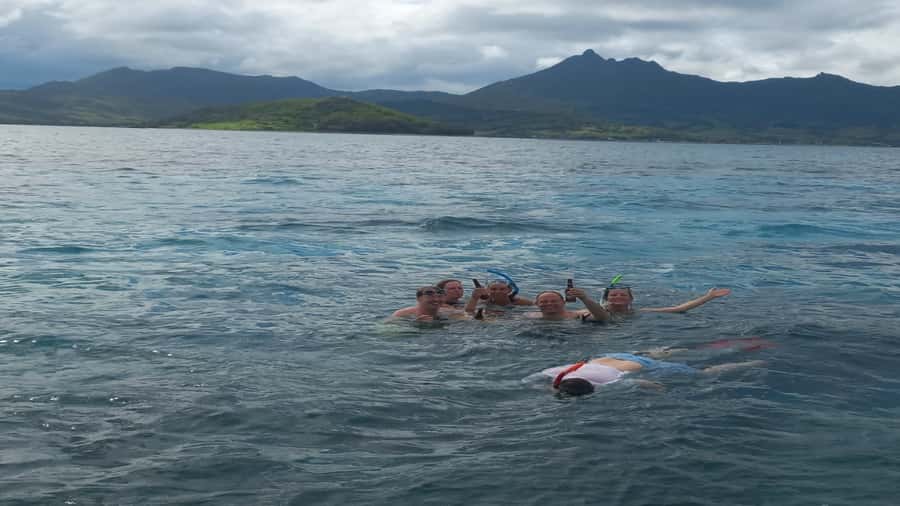 5 Islands Speedboat w/Snorkeling Sea Turtle + Lunch & Drinks - Leaving Trou d’Eau Douce by Speedboat