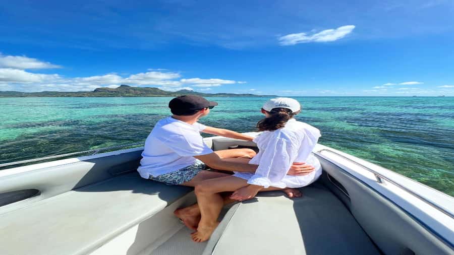 5 Islands Speedboat w/Snorkeling Sea Turtle + Lunch & Drinks - Snorkeling in Blue Bay Marine Park