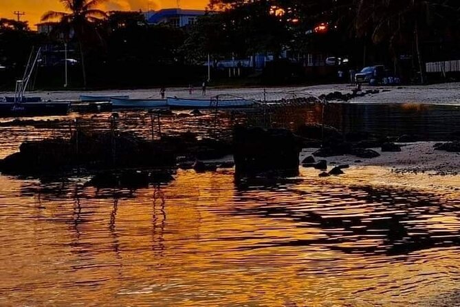 All inclusive CATAMARAN with BBQ : Ile aux cerf & GRSE waterfall - The return sail and private ride home
