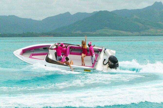 All inclusive SPEEDBOAT FULL DAY to ILE AUX CERF & GRSE WATERFALL - Key things to know before booking