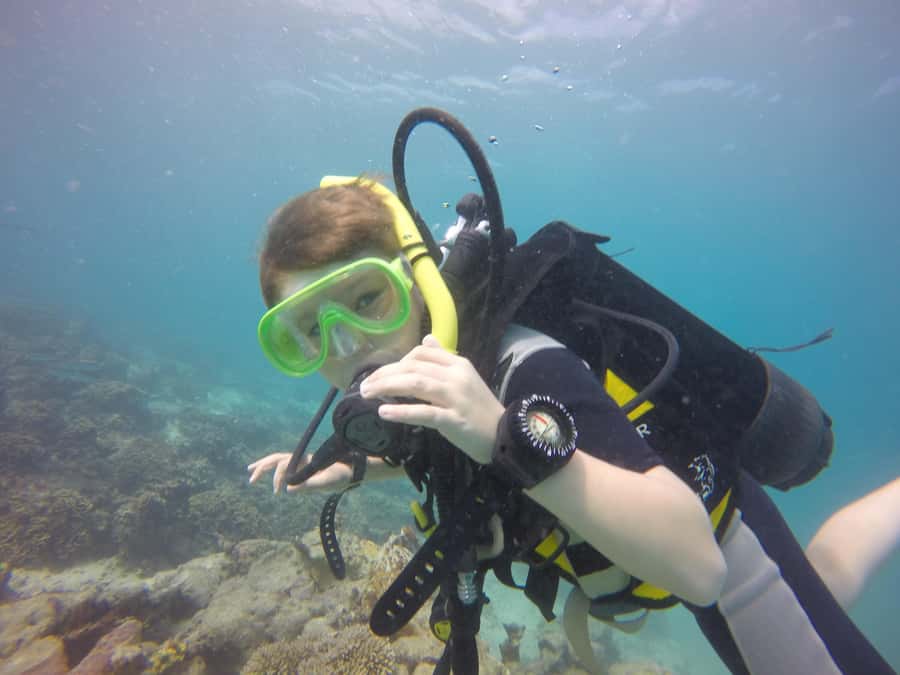 Blue Bay: LEARN TO DIVE TODAY with CORAL DIVING Team - What two hours in Blue Bay actually includes