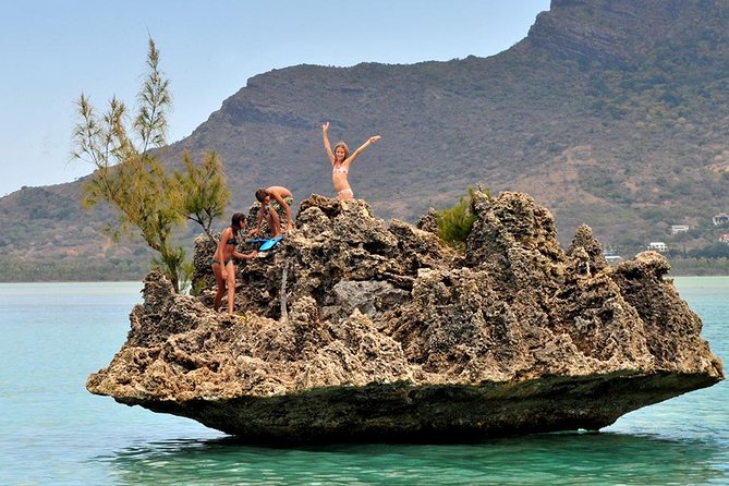 Catamaran Cruise to Ile Aux Bénitiers: Dolphin watch, Crystal Rock & Transfer - Barbecue lunch with a view of Ile Aux Bénitiers