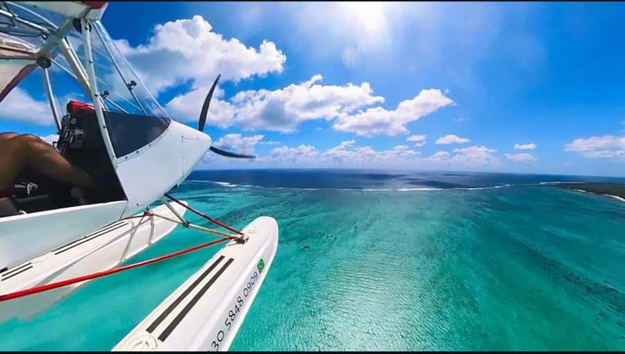 East Coast Mauritius Private Scenic Seaplane Tour - The 20-minute Eastern Underwater Waterfall flight