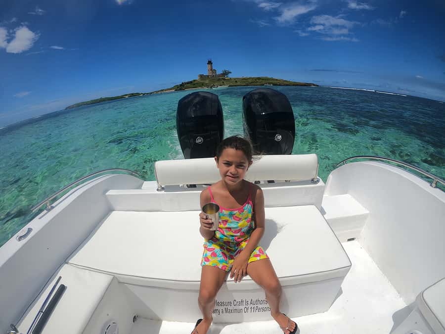 From Blue Bay: Ile aux Cerfs Speedboat Excursion with BBQ - BBQ lunch on Ile aux Cerfs