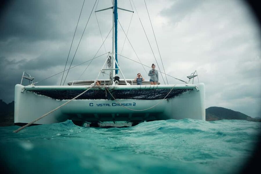 Full-day Catamaran Cruise to Ile aux Cerfs with Lunch - Free time on Ile aux Cerfs