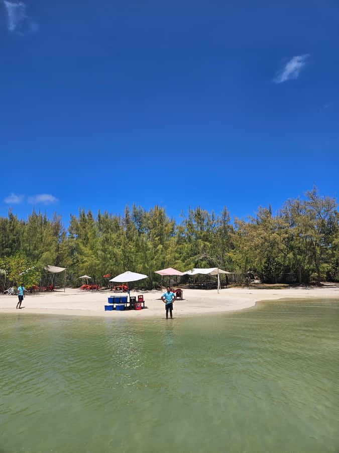 FULL-DAY CATASPEED - East Lagoon cruise including transfer. - Ile aux Cerfs, the busiest stop