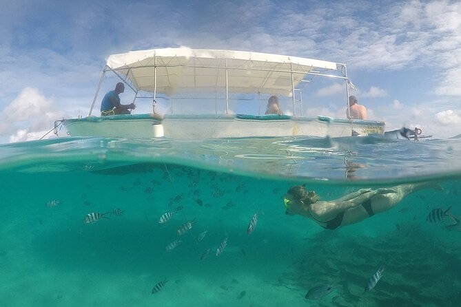 Full Day Tour 5 Island to Ile Aux Cerfs Incl. Lunch and Transfer - Ilot Flamants and the open lagoon