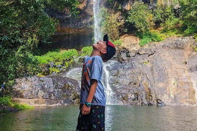 Half Day Hike to Seven Waterfalls in Mauritius - The fifth waterfall and natural pools