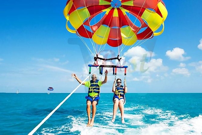 Ile aux Cerf: Speed boat with Parasailing & Tube Riding and Lunch - Starting at Trou d’Eau Douce on Mauritius’ east coast