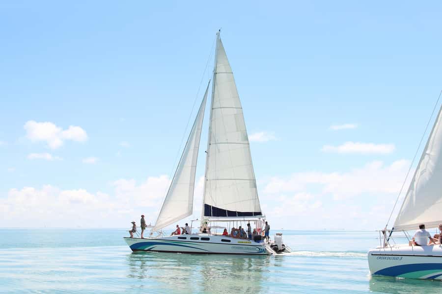 Ile Aux Cerfs Catamaran Cruise sailing from Mahebourg - Lunch, snacks, and drinks aboard