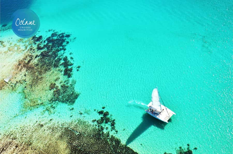 Île aux Cerfs: Private Catamaran Cruise with Gourmet Lunch - Île aux Fouquets and the first swim