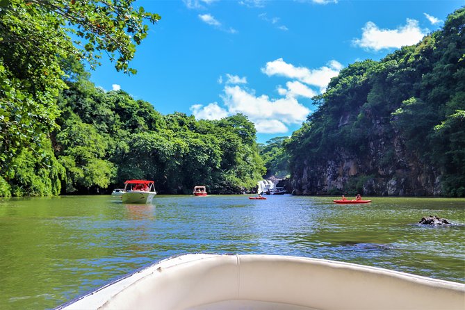 Luxury All-Inclusive Catamaran Cruise to Ile aux Cerfs and GRSE Waterfall - The ride to Grande Riviere Sud Est Waterfall