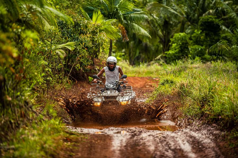 Mauritius: Bel Ombre Nature Reserve Quad Bike Tour - From the meeting point to the first trail