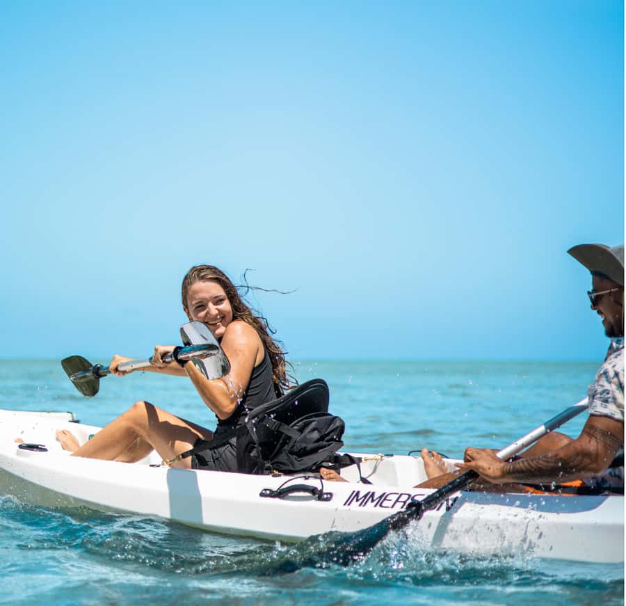 Mauritius: Guided Kayak tour to Benitiers Island - How demanding is the kayaking?