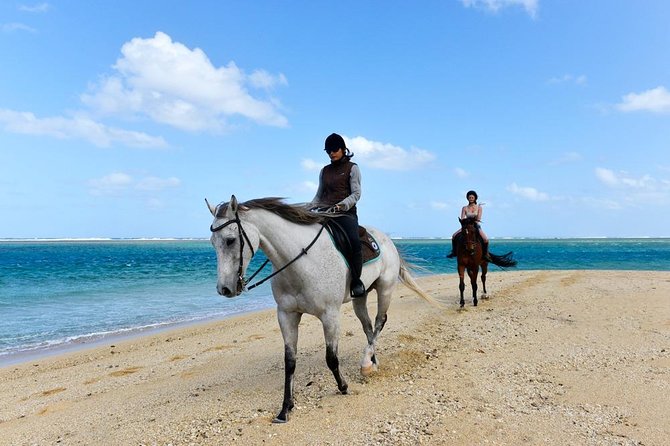Mauritius Horse Riding at Riambel - Riambel Beach, seen from horseback