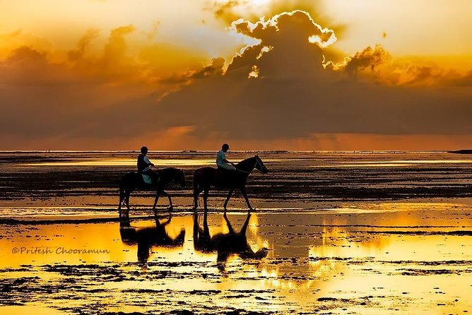 Mauritius Horse Riding at Riambel - The one-hour route along the shore