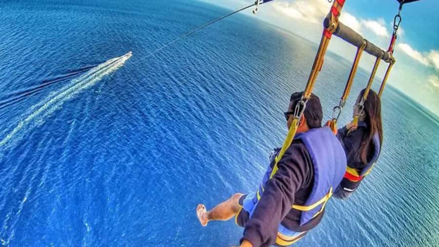 Mauritius: Ile aux Cerf Catamaran w/Waterfall Visit & Lunch - BBQ lunch, snacks, and unlimited drinks