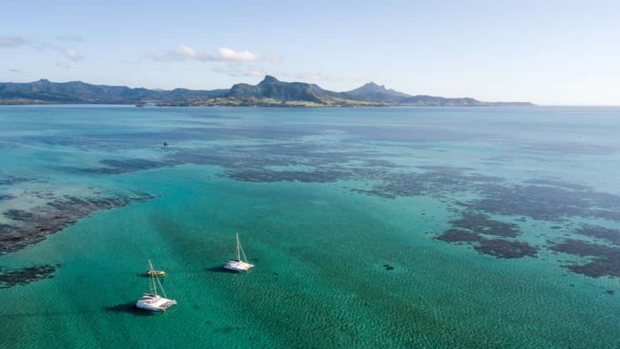 Mauritius: Ile aux Cerf Catamaran w/Waterfall Visit & Lunch - Who will enjoy this day most