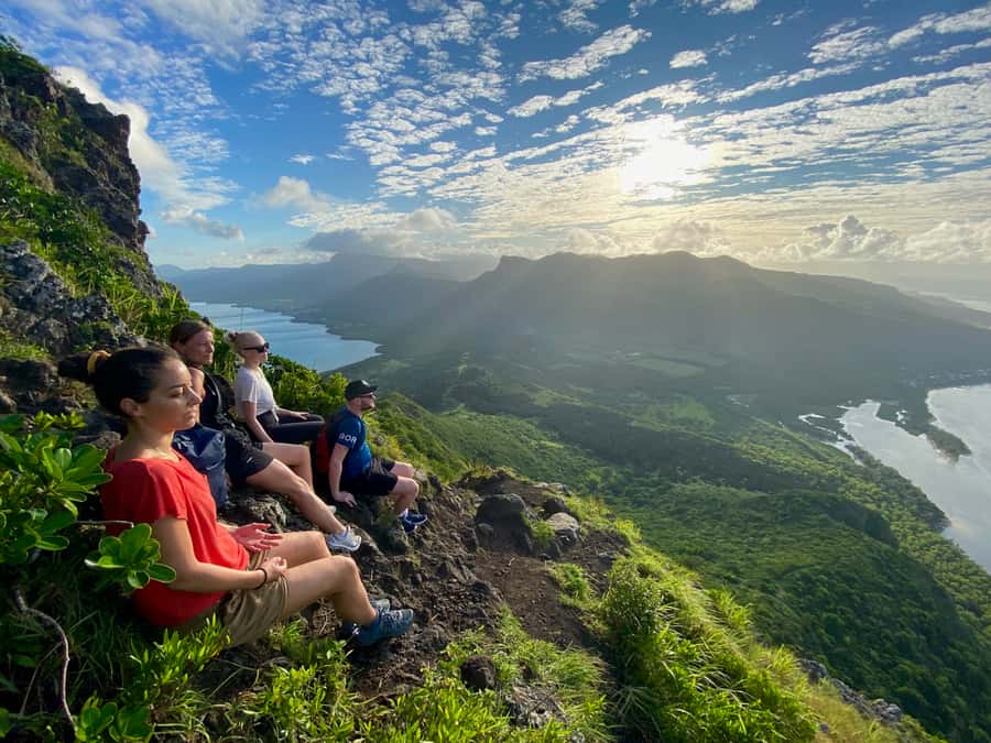 Mauritius: Le Morne Mountain UNESCO Eco Hike - The first 90 minutes: warm-up, views, and safety