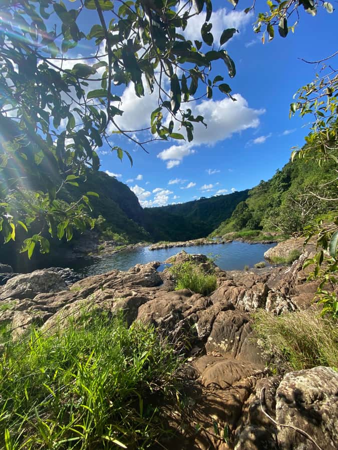 Mauritius Natirel : 7 cascades valley waterfall discovery - Fruit, breakfast, and an authentic Mauritian meal