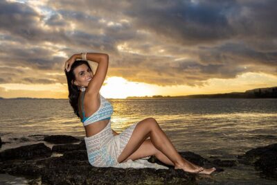 Photoshoot at Mont Choisy Beach with Pro Photographer