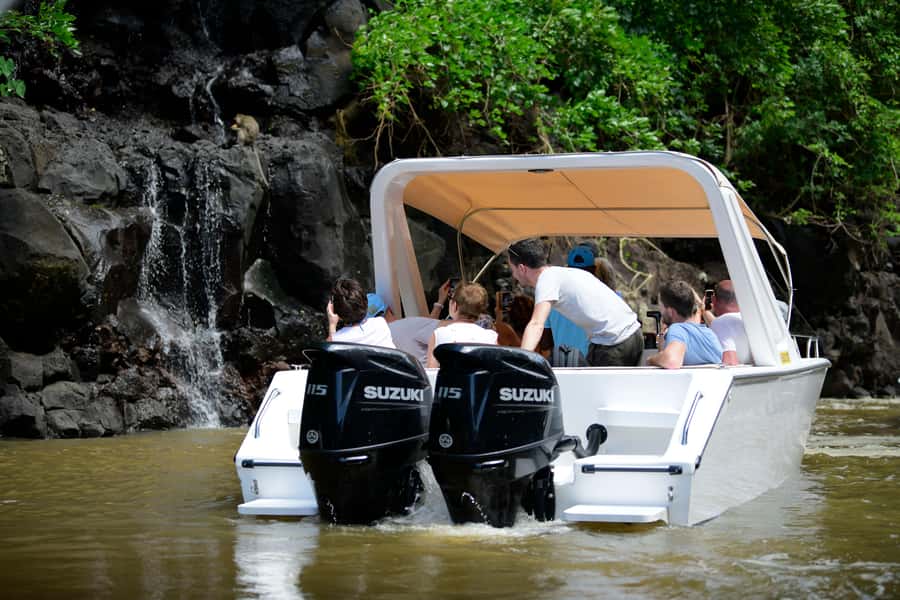 Mauritius: Speedboat Ile aux Cerfs, GRSE Waterfall, BBQ, Bar - Key points to know before you book