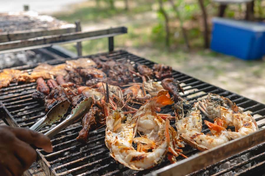 Mauritius: Speedboat Ile aux Cerfs, GRSE Waterfall, BBQ, Bar - Beach BBQ and an open bar