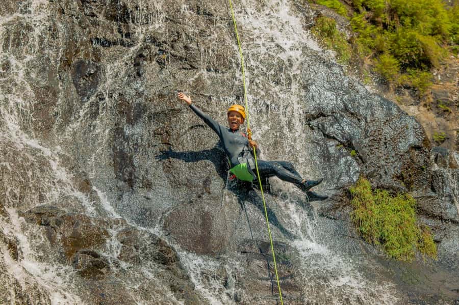 Mauritius: Tamarind Falls Canyoning Adventure - What Tamarind Falls canyoning is really like