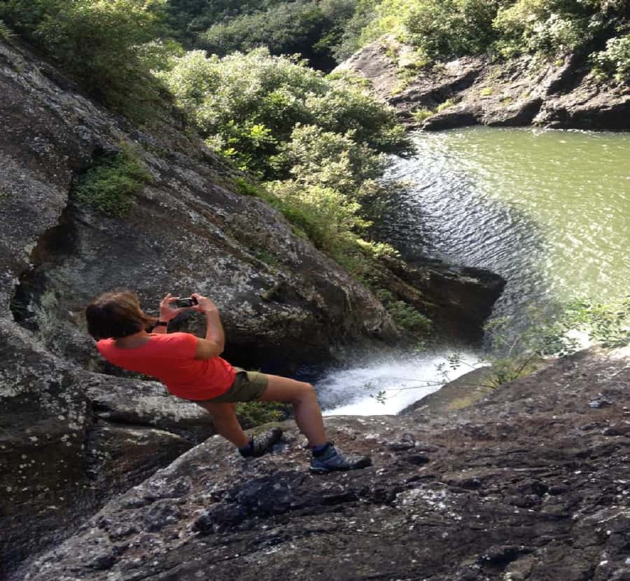 Mauritius: Tamarind Falls Guided Hike with Swim and Lunch - The first and second plateaus