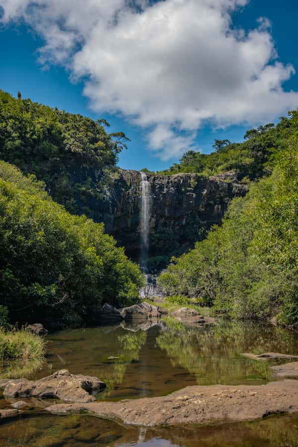 Mauritius: Tamarind Falls Highlights 3-Hour Hiking Trip - From sugarcane fields to the canyon entrance