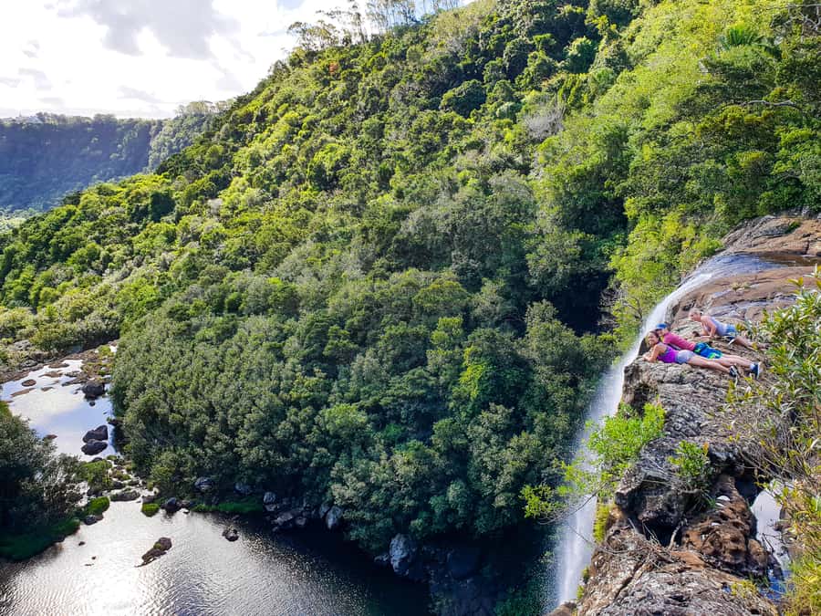 Mauritius: Tamarind Falls Highlights 3-Hour Hiking Trip - The first waterfalls and natural pools