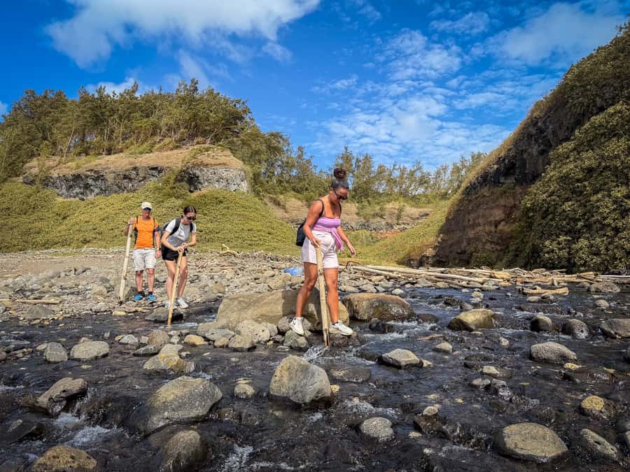 Mauritius: The Wild South Hiking Tour with a Guide - Swimming at the Gris Gris natural pool