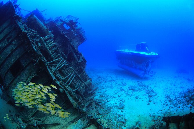 Mauritius Unique Submarine Tour - The 15-minute ride to the submarine