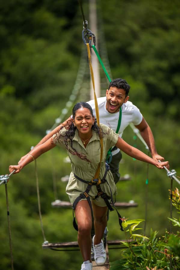 Mauritius: Vallé Advenature Park, Nepalese Bridge - Is $48 a fair price?