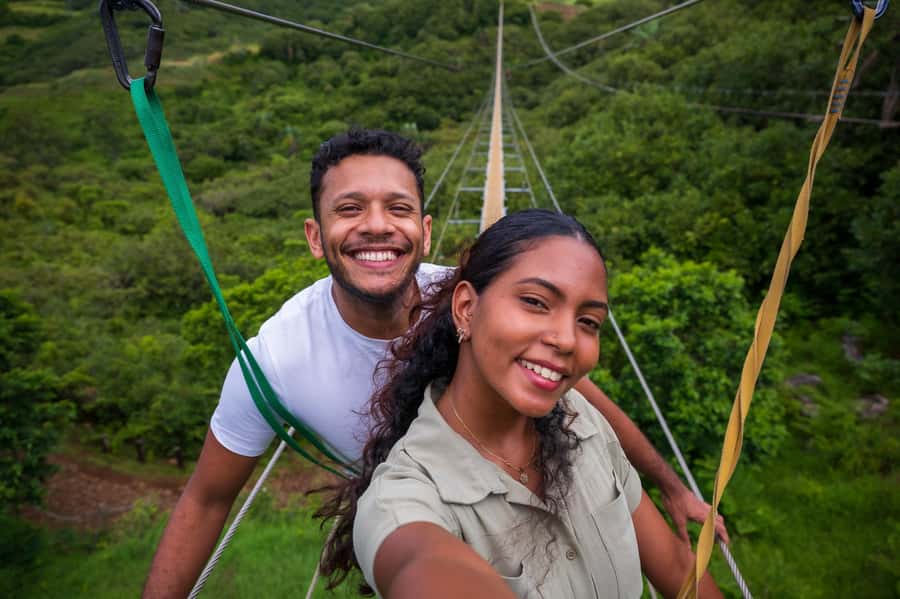 Mauritius: Vallé Advenature Park, Nepalese Bridge - Practical preparation for the day
