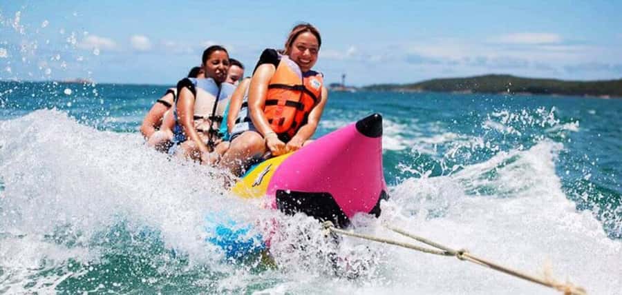 Mauritius: Watersport Adventure Day with Lunch and Pickup - The undersea walk at 3 to 4 metres