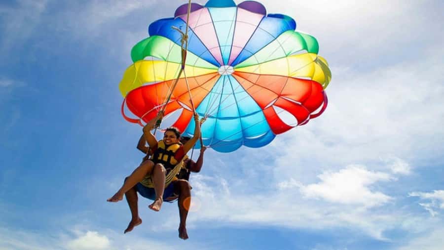 Mauritius: Watersport Adventure Day with Lunch and Pickup - The four-person tube ride