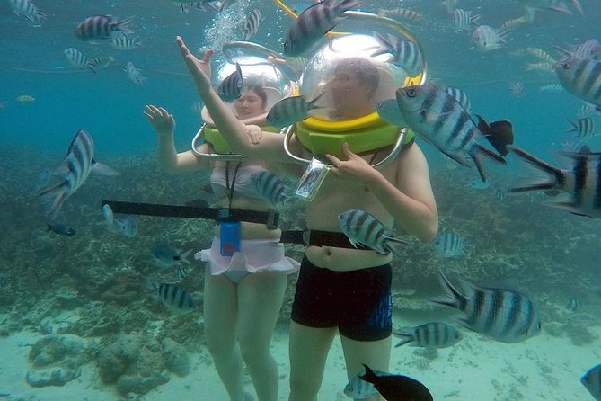 Mesmerizing Ile aux Cerf: Speed Boat, GRSE, Lunch & Undersea walk (Full Day) - Speedboating across the Trou d’Eau Douce lagoon