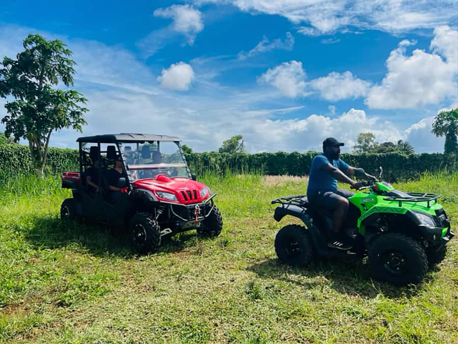 South Mauritius : Buggy Tour - Le Pont Naturel, a memorable rock formation