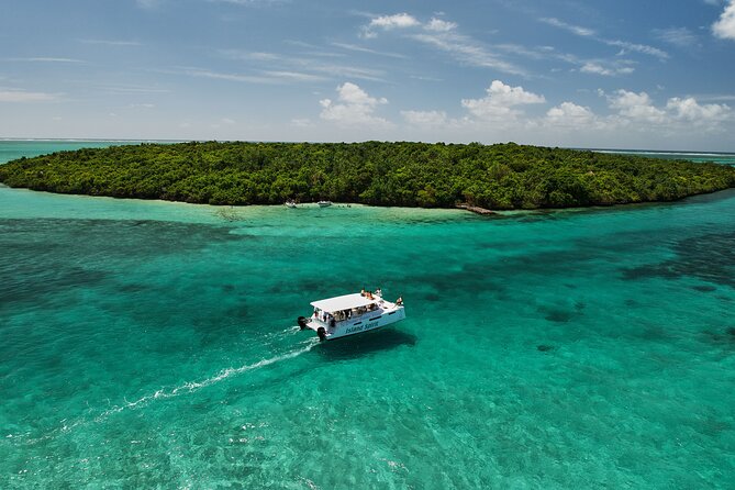SouthEast Lagoon Discovery on shared basis on a Power Catamaran - What the lagoon portion offers