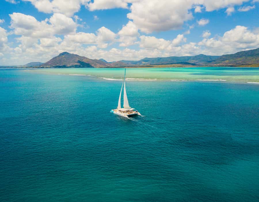 Southwest of Mauritius: Catamaran Cruise w/ Snorkeling - Setting sail from Black River at 9:00 am