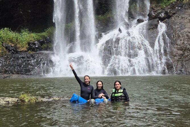 Tamarind Falls Abseiling - Snacks at the last waterfall