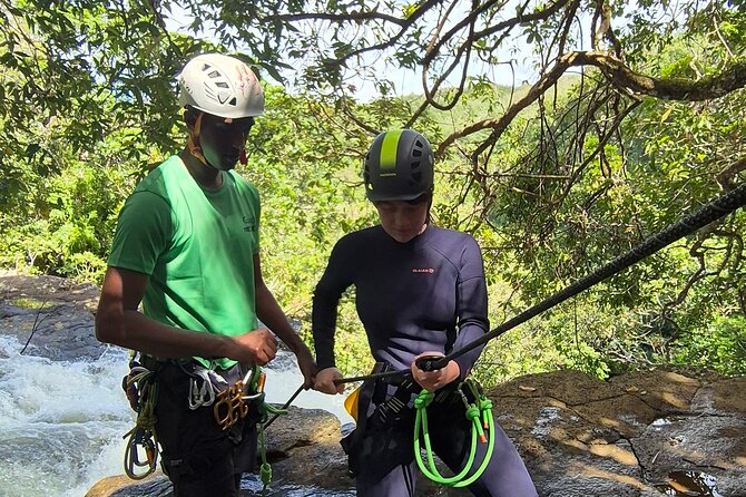 Tamarind Falls Abseiling - The muddy 20-minute exit