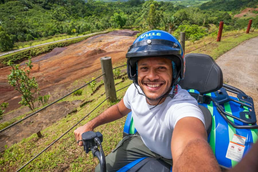 Vallé Advenature Park, Discovery Quad single 1hr - Following the changing terrain