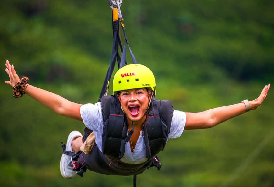 Vallé Advenature Park: Signature Zipline - More than a zipline at Vallé Advenature Park